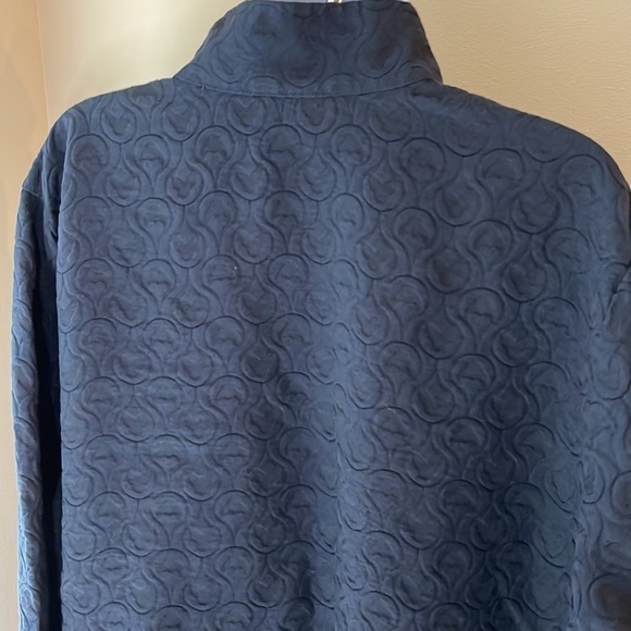 Cj Banks Patterned Full Zipper Jacket Size 3X - Picture 6 of 9